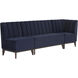 Kosovo Brown / Abbington Navy Banquette